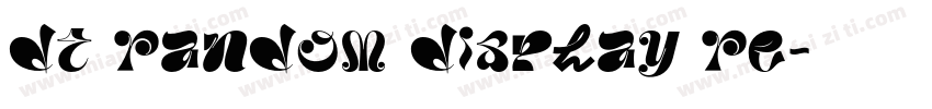 DT Random Display Re字体转换